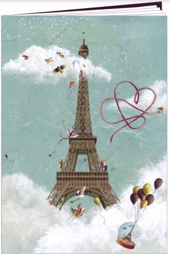 Anteckningsbok - Eifeltornet