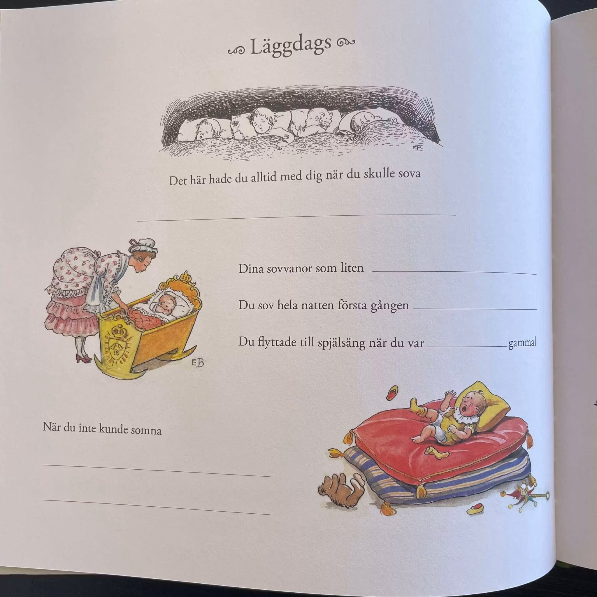 Mina första år - Illustrationer av Elsa Beskow