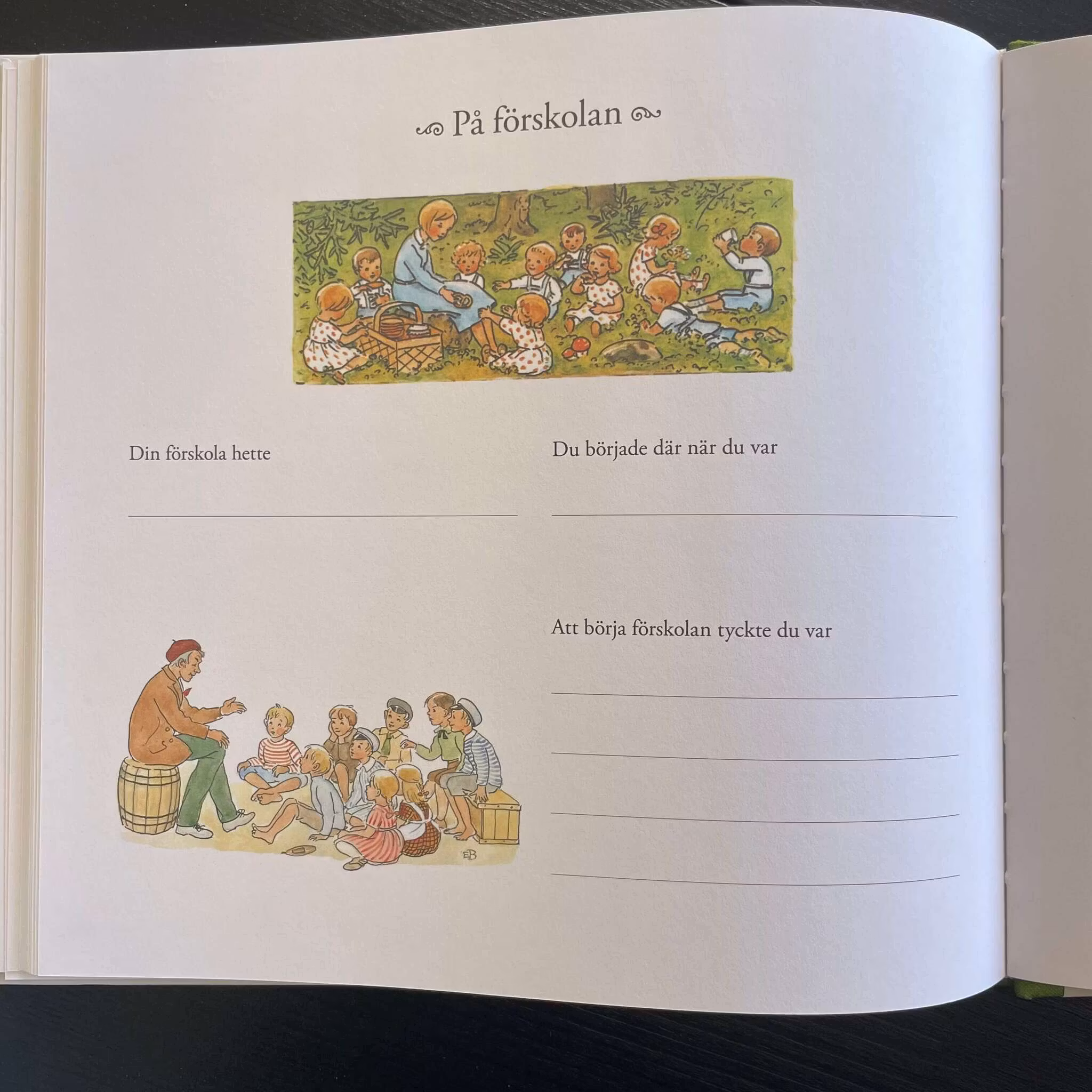 Mina första år - Illustrationer av Elsa Beskow