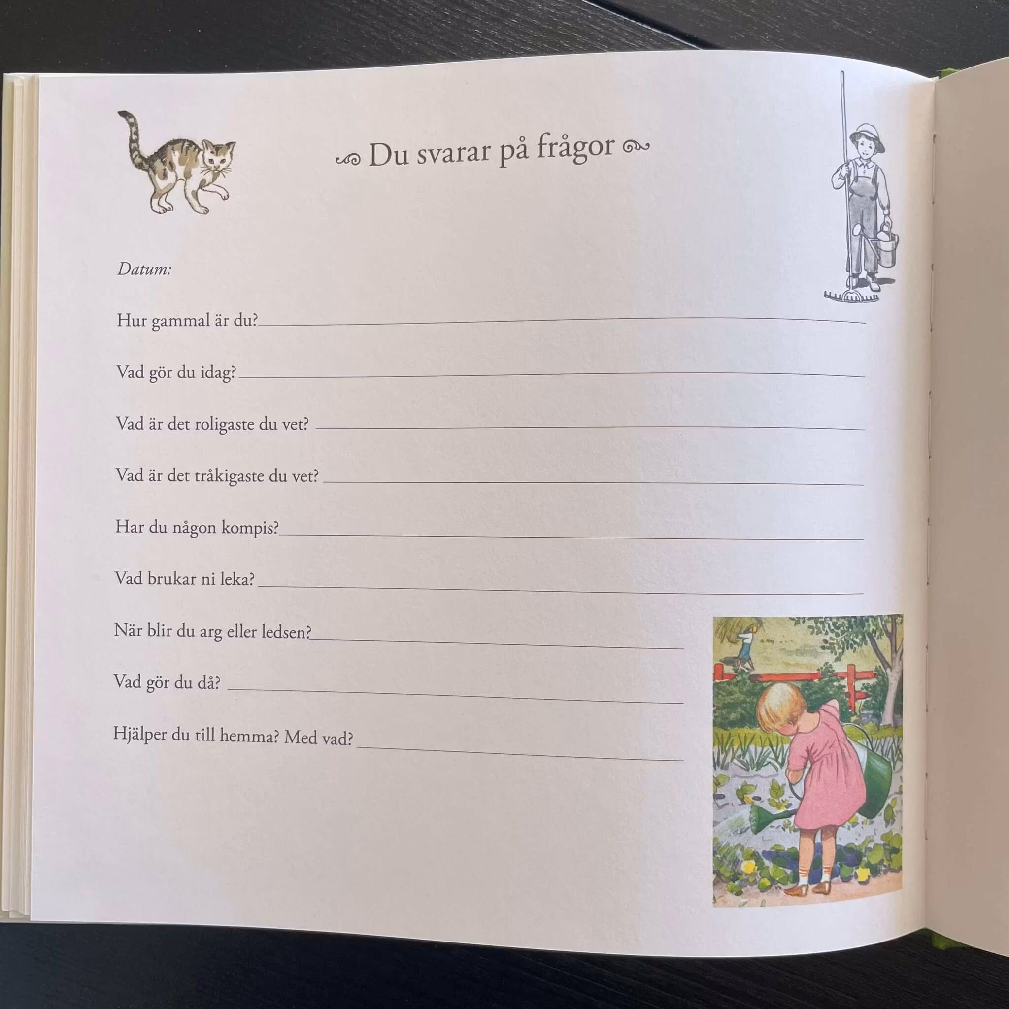 Mina första år - Illustrationer av Elsa Beskow