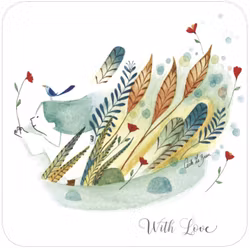 Enkelt kort - Blomma till dig (Fraktfritt)