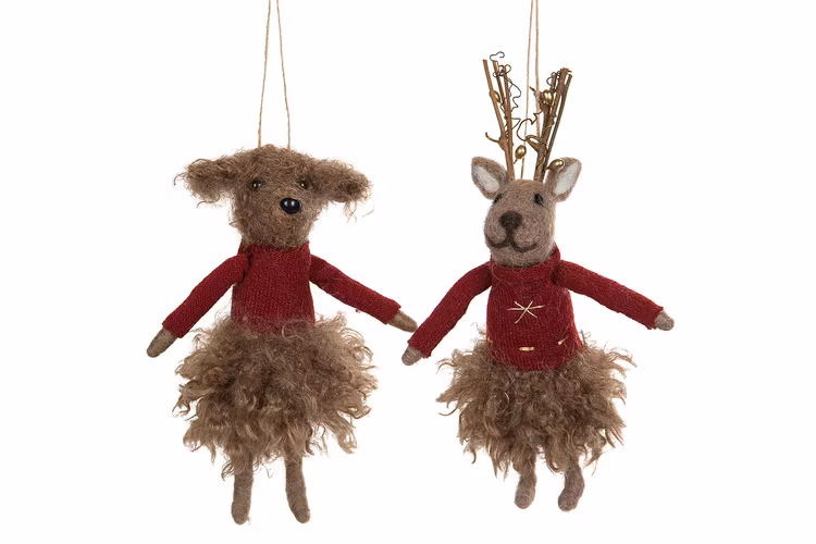 Juliga hängkompisar - Renen och Hunden