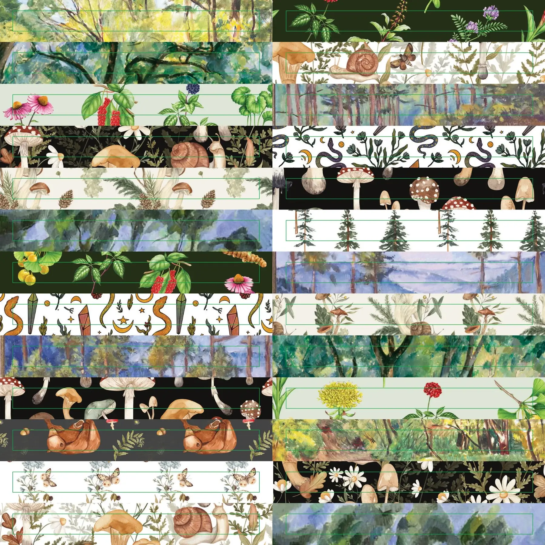 Klistermärkesbok - Enchanted Forest