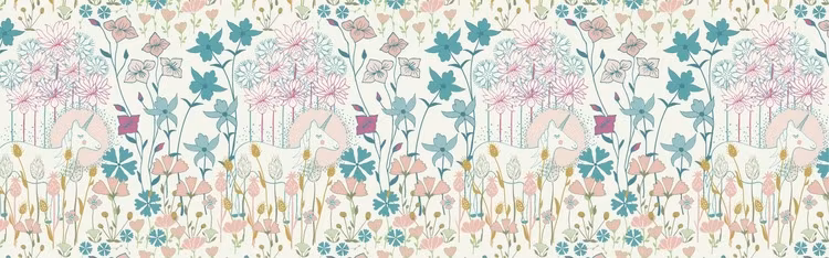 Färglägg Enhörningar 3D