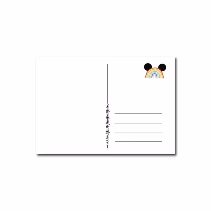 Enkelt JulKort - Pastell ornament (Fraktfritt)