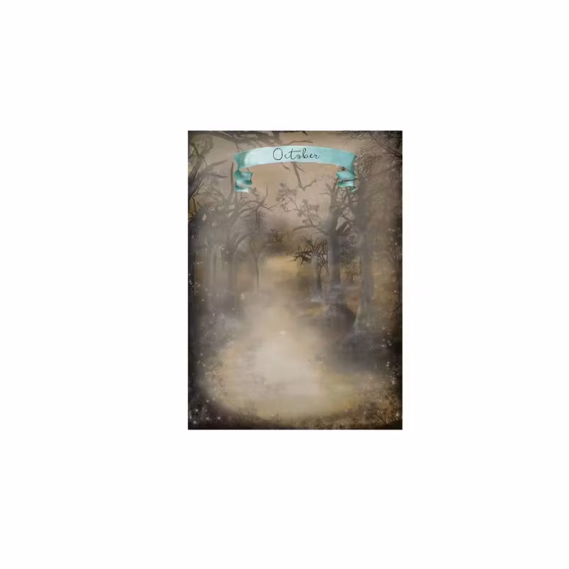 Enkelt Kort - Oktober (Fraktfritt)