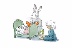 Enkelt Kort - Kaninsaga (Fraktfritt)