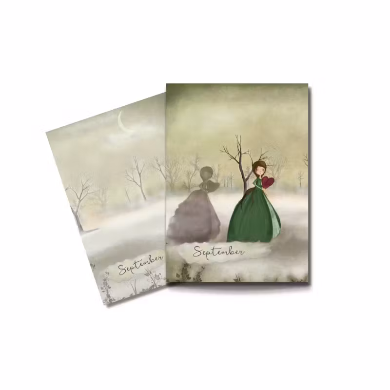 Enkelt Kort - September (Fraktfritt)