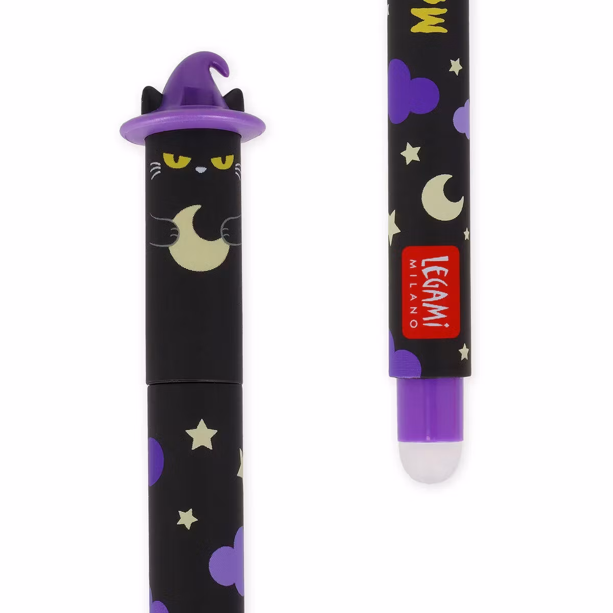 Tre gelépennor med suddbart bläck - The Boo Crew