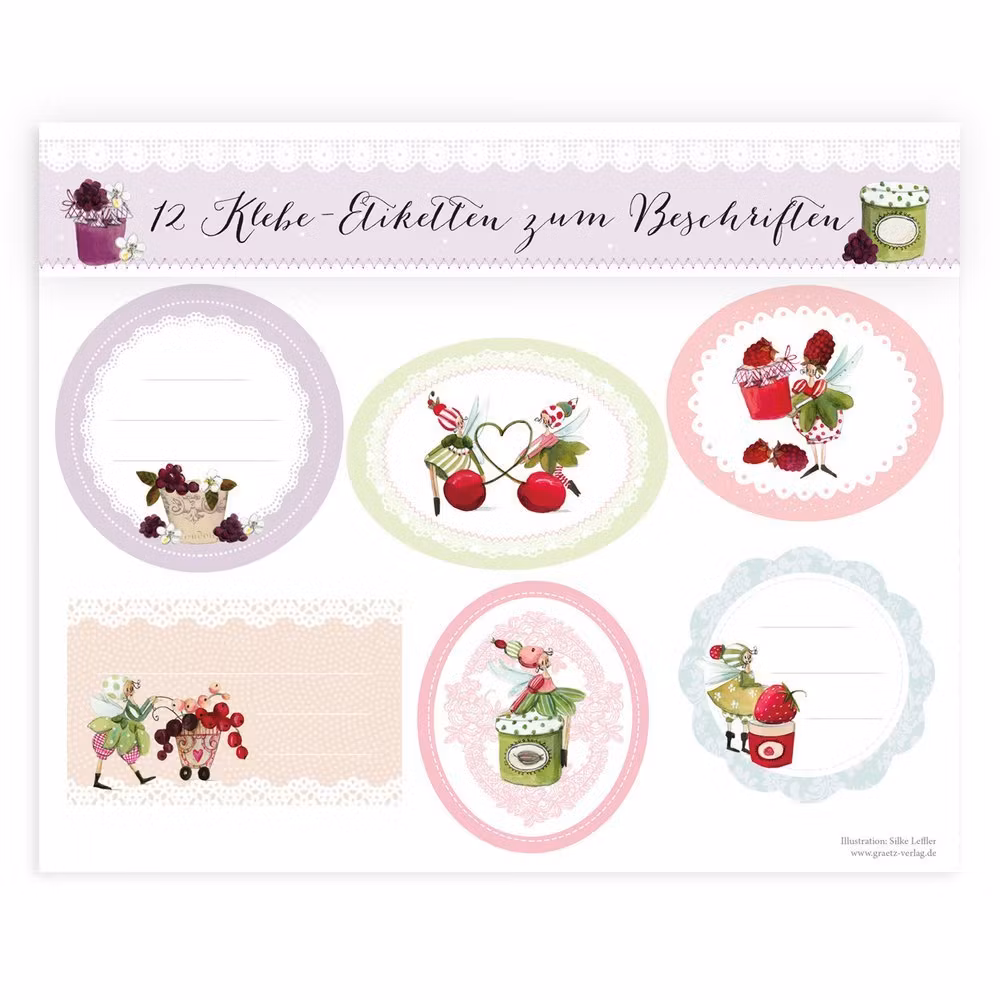 Klisteretiketter - Sylta och safta