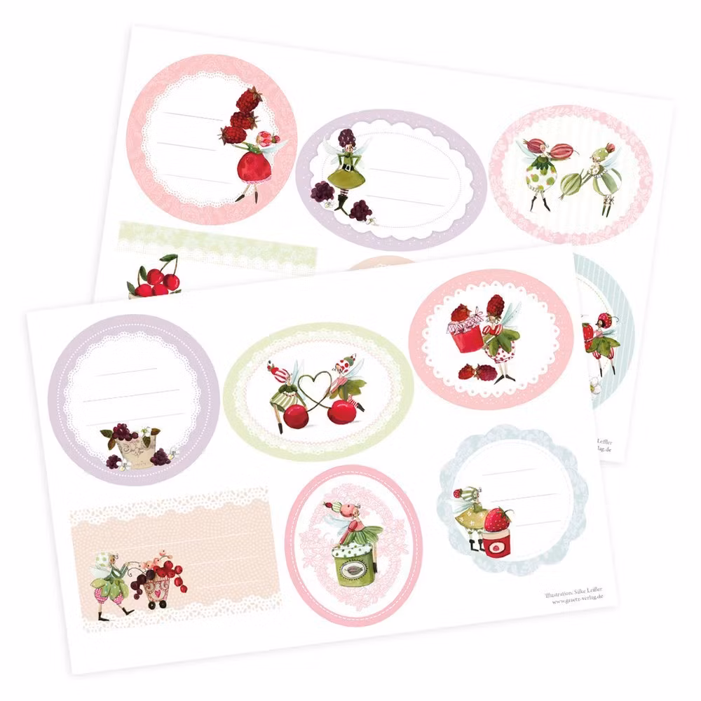 Klisteretiketter - Sylta och safta