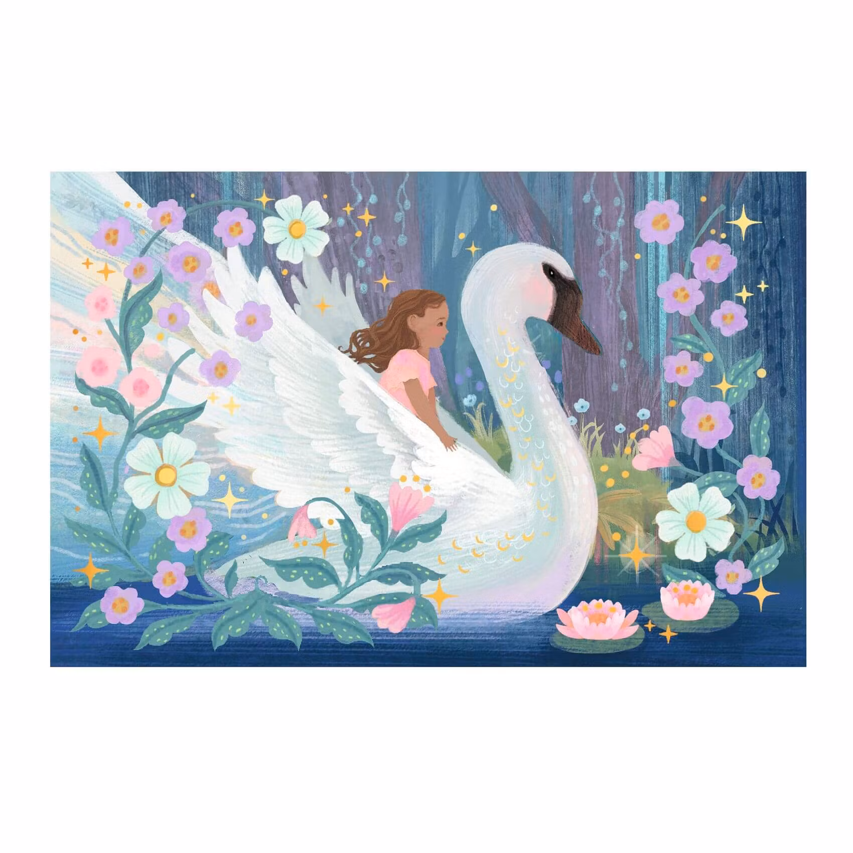 Inbjudningskort, Fantastiska varelser - 8 st från Djeco