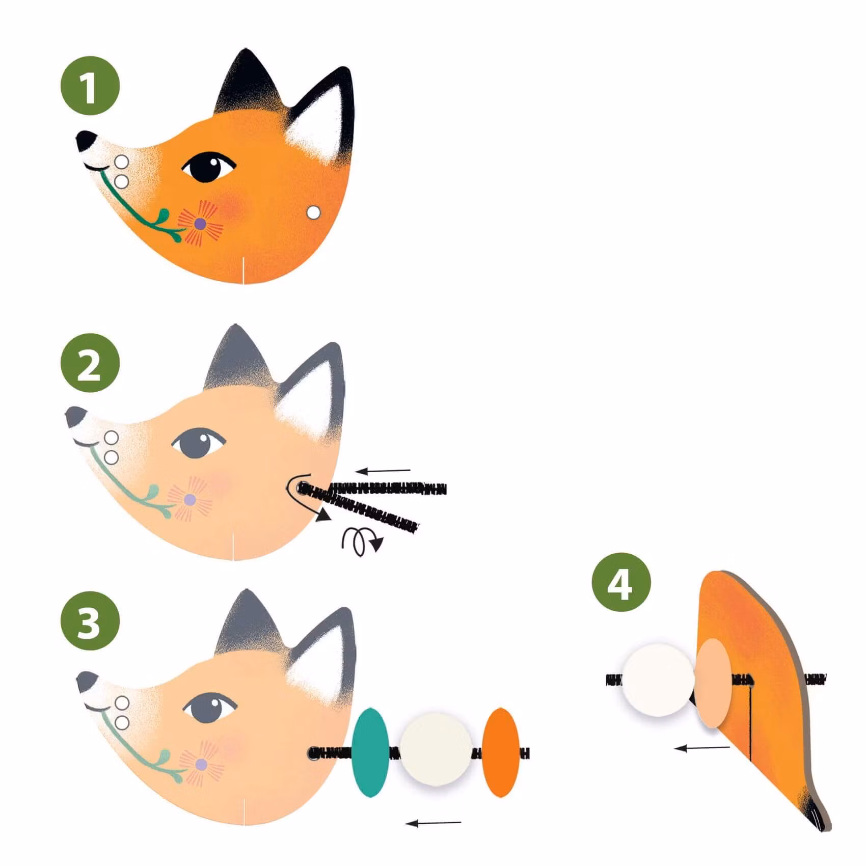 Tråda Pyssel - Söta Djur