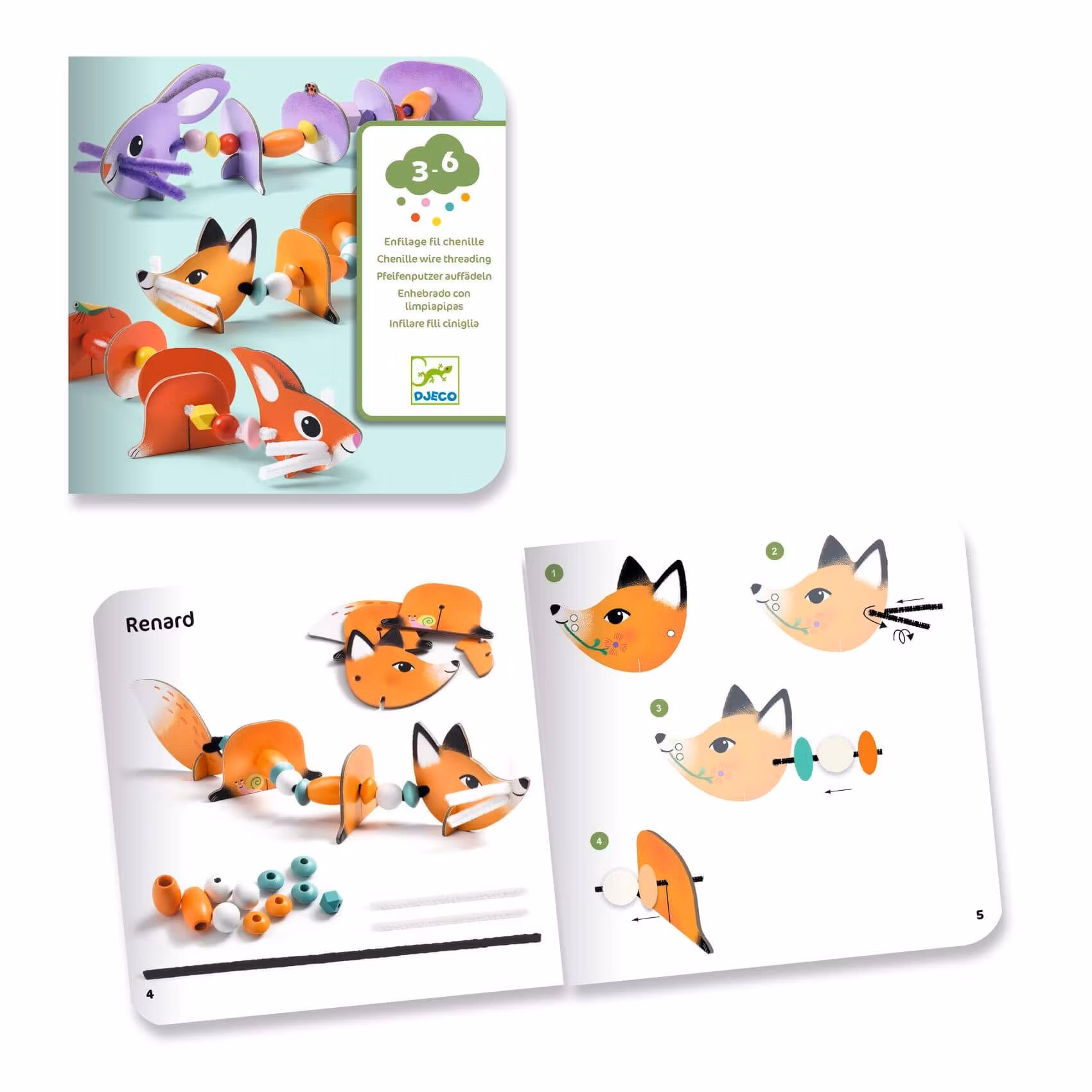 Tråda Pyssel - Söta Djur