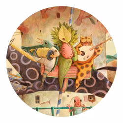 Pussel - Karusellturen (100 bitar)