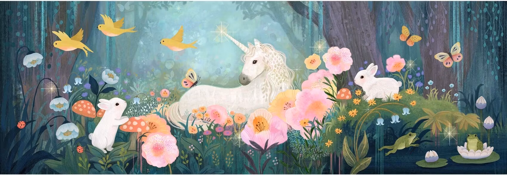 Pussel - Enhörningen (200 bitar)