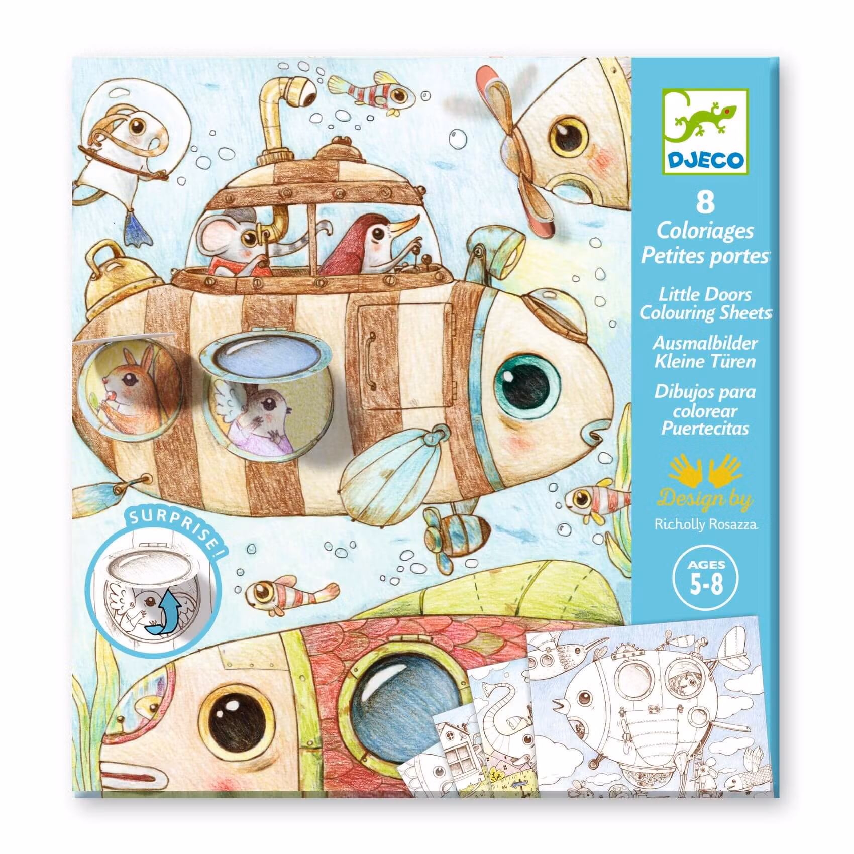 Malo's Trip - FSC MIX - 3D Färglägg från Djeco