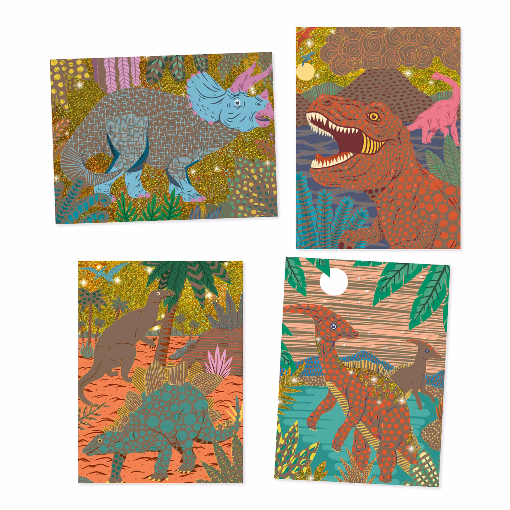 Kladdfritt pyssel - Dinosauriernas tid