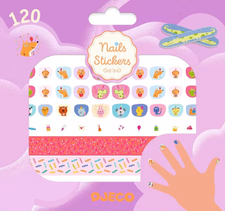 Nagelklistermärken - Kalas (Fraktfritt)