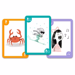 Kortspel - Gissa vad som låter