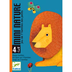 Kortspel - Djuren i naturen (variant på Löjliga familjen)