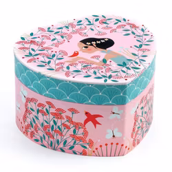 Speldosa & Smyckeskrin - Hjärtformat skrin