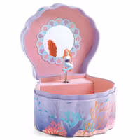 Speldosa och smyckeskrin - Förtrollad sjöjungfru