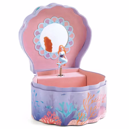 Speldosa och smyckeskrin - Förtrollad sjöjungfru