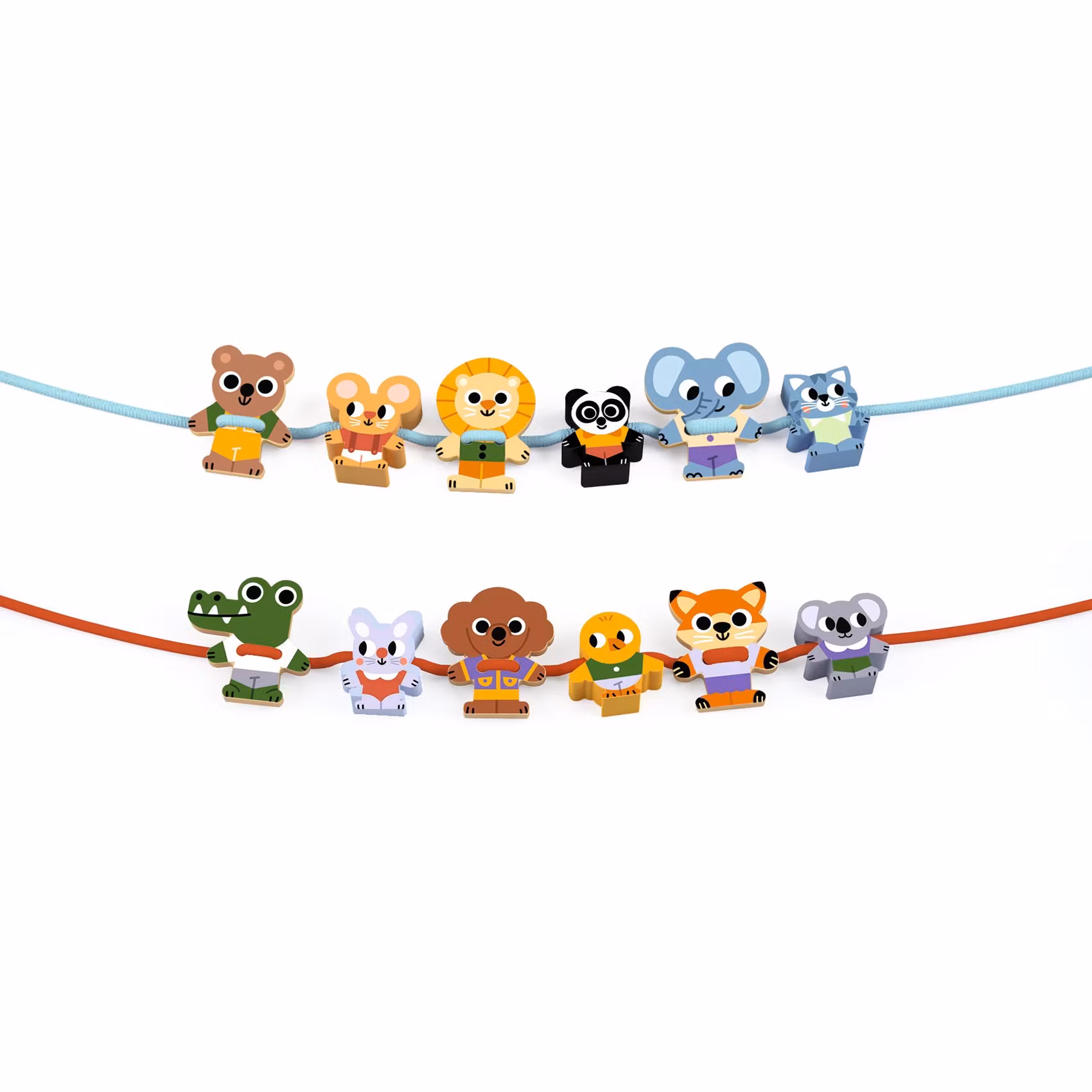 Trä på tråd för de minsta - FilaFriends från Djeco