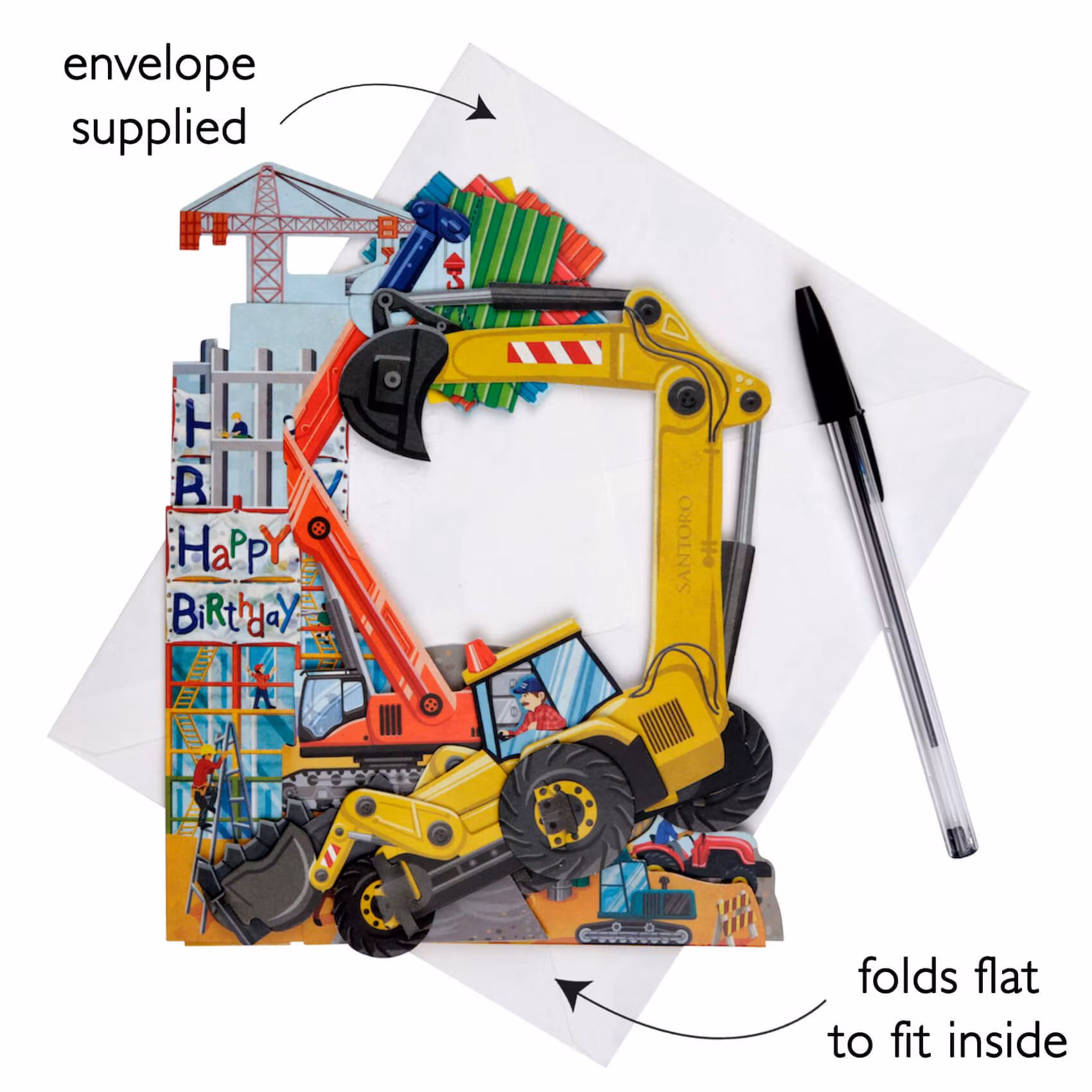 Magiska gratulationskort - Grävare (Fraktfritt)