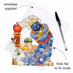 Magiskt gratulationskort - Magiska anden (Fraktfritt)