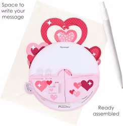 Magiska gratulationskort - Hjärtan (Fraktfritt)