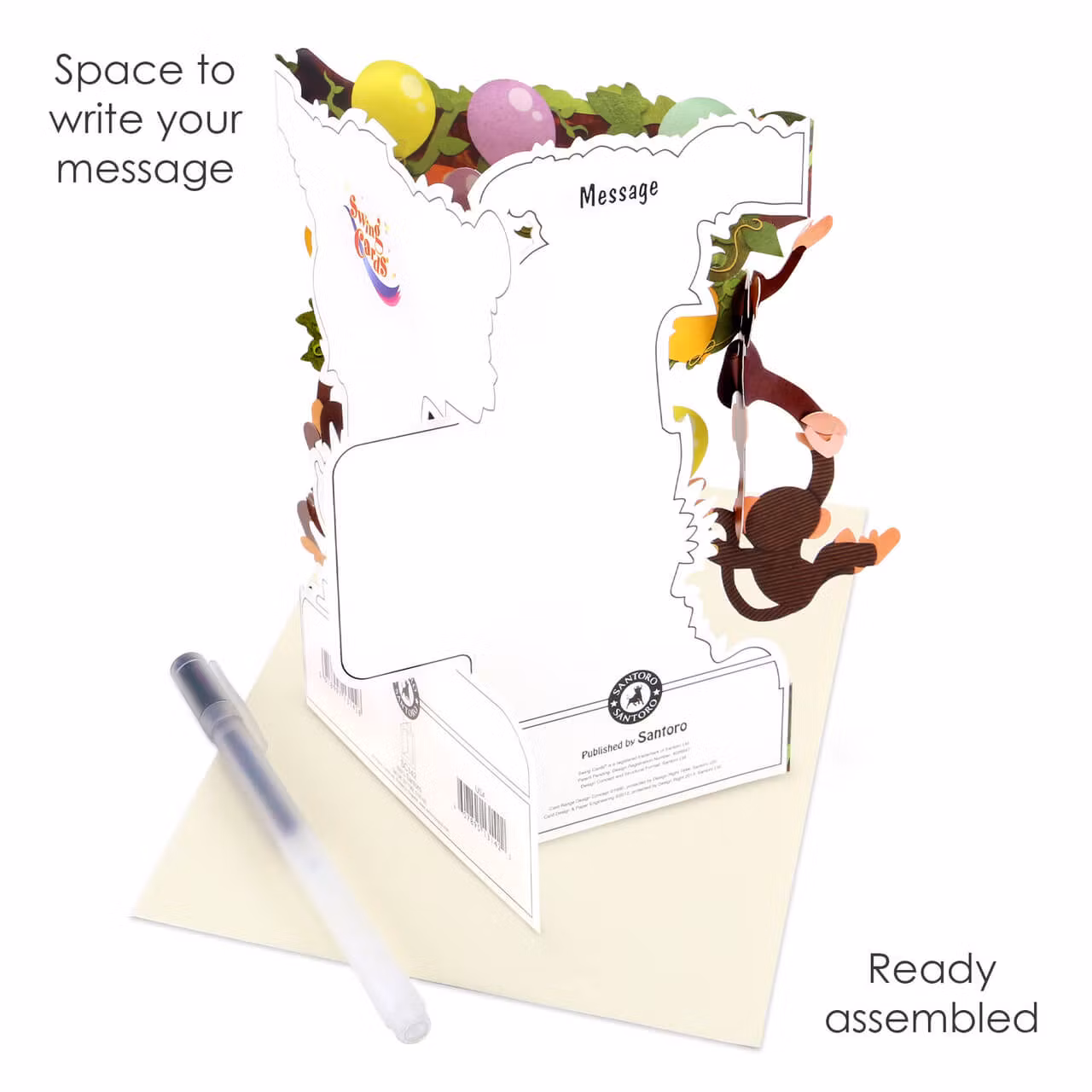 Magiskt gratulationskort - Apfest (Fraktfritt)