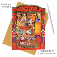 Magiskt, utvikbart julkort - Leksaksbutiken (Fraktfritt)