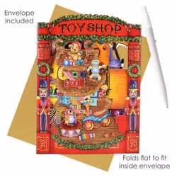 Magiskt, utvikbart julkort - Leksaksbutiken (Fraktfritt)