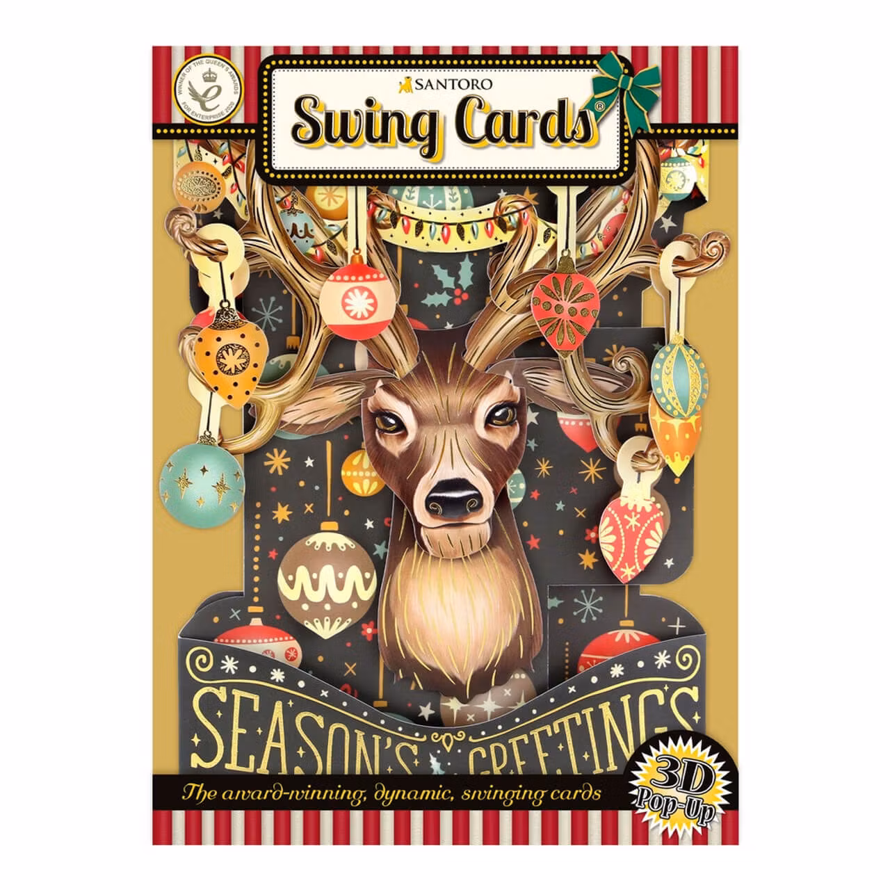 Magiskt gratulationskort - Ren (Fraktfritt)