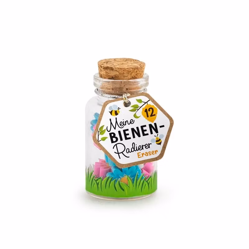 Suddgummin - Blommor och bin på burk