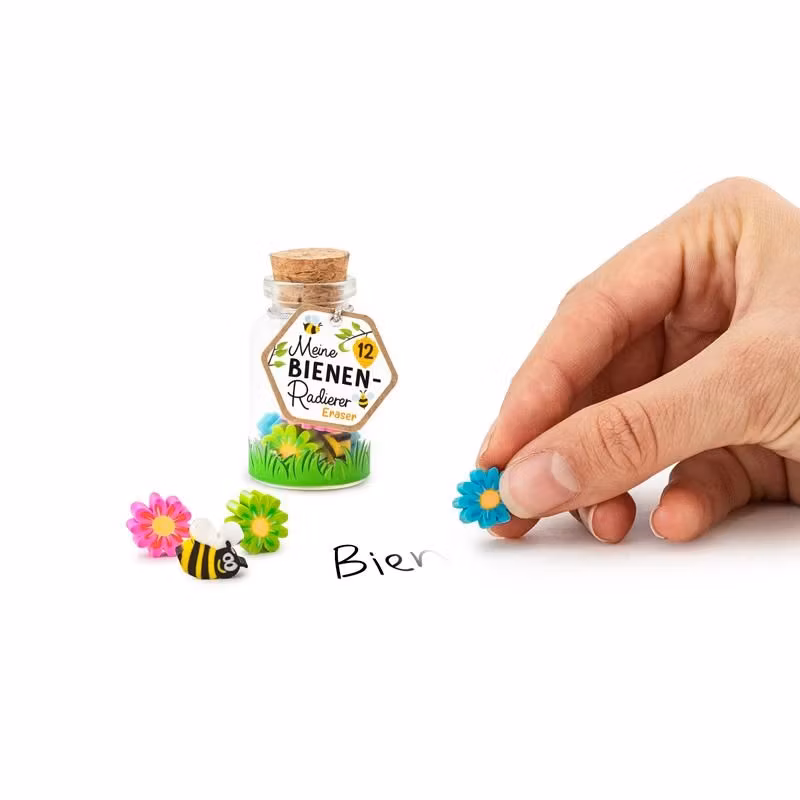 Suddgummin - Blommor och bin på burk