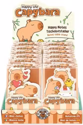 Minneslappar - Capybara Happy Life (välj vilken variant du vill ha)
