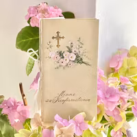 Litet antikt kort med kuvert - Minne av konfirmationen (Fraktfritt)