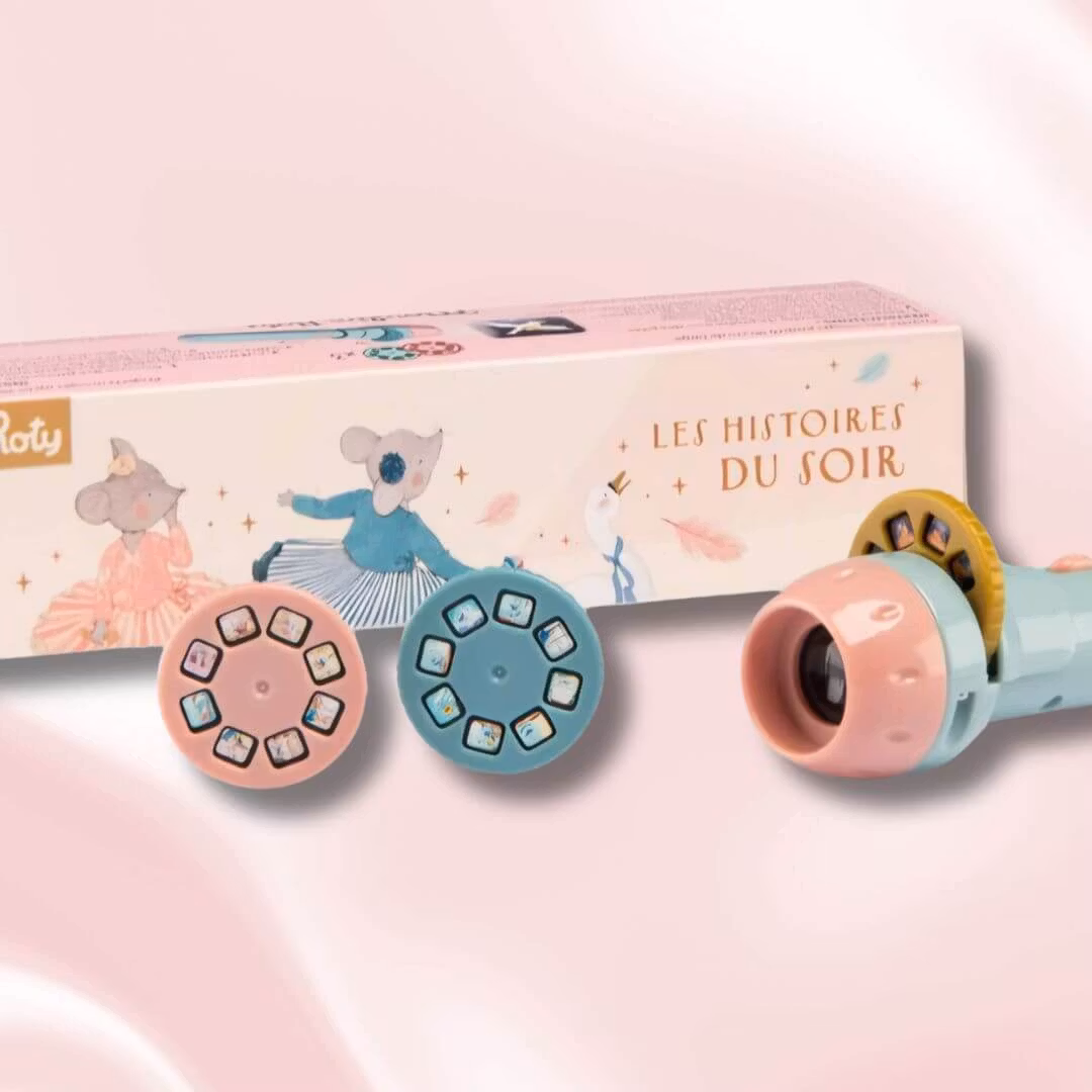 Ficklampa med berättelser 'Lilla Dansskolan' från Moulin Roty