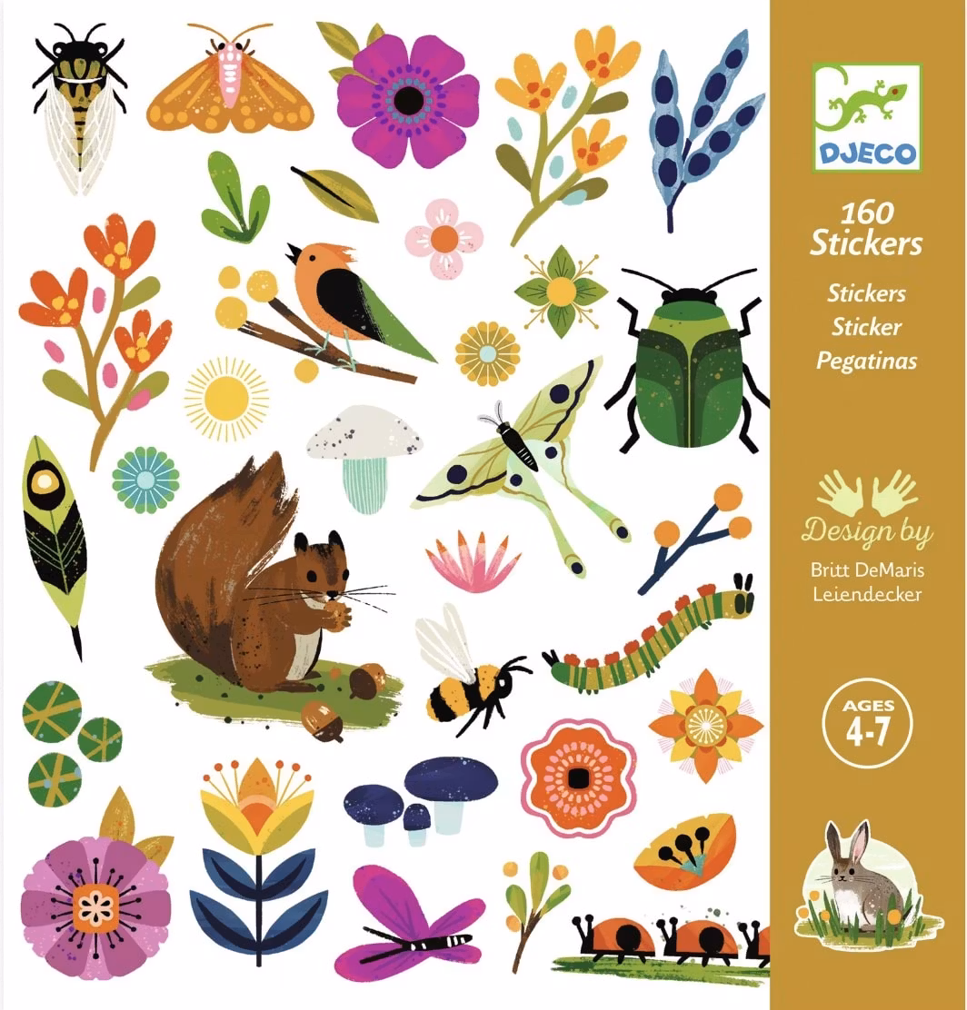 Klistermärken - Trädgården