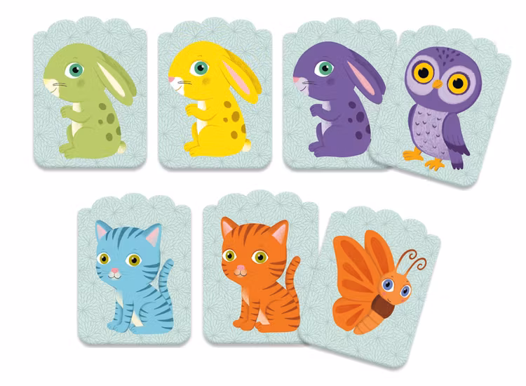 Lilla matchningsspelet - Spel från 2,5 år