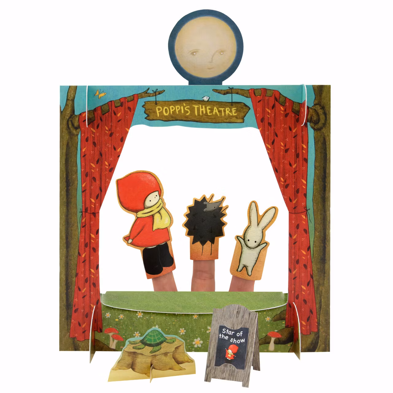 Pappteater - Poppy och vännerna