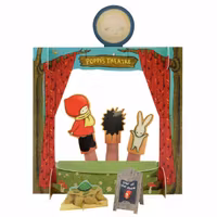 Pappteater - Poppy och vännerna