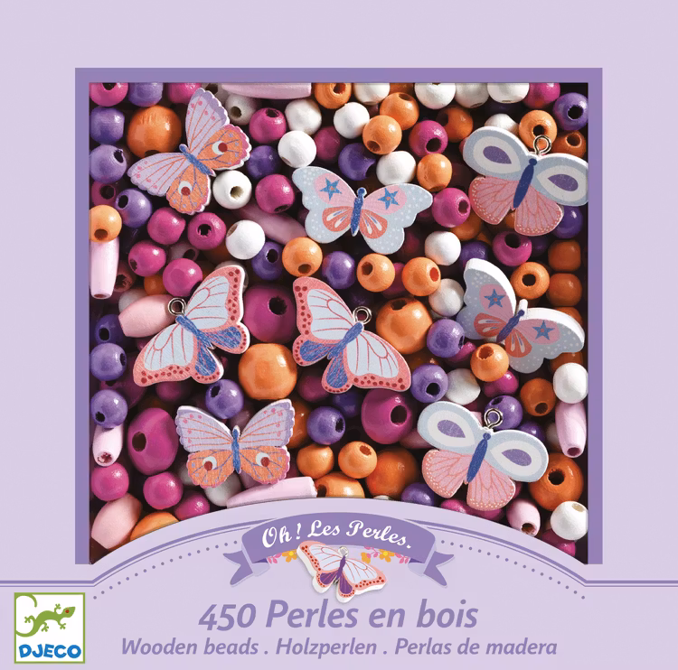 Fina träpärlor - Fjärilar