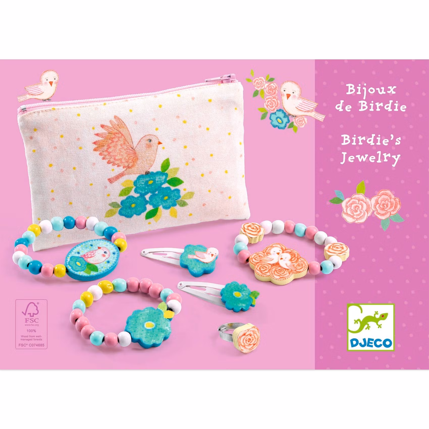 Fina smycken i fin väska