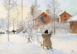 Enkelt kort - Gården och brygghuset (Fraktfritt)