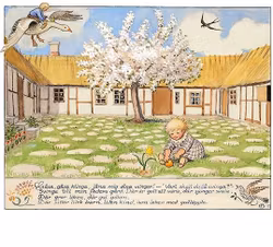 Enkelt Kort - Åsa, Gåsa Klinga (Fraktfritt)