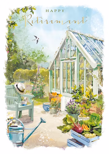 Kort med kuvert - Happy Retirement (Fraktfritt)